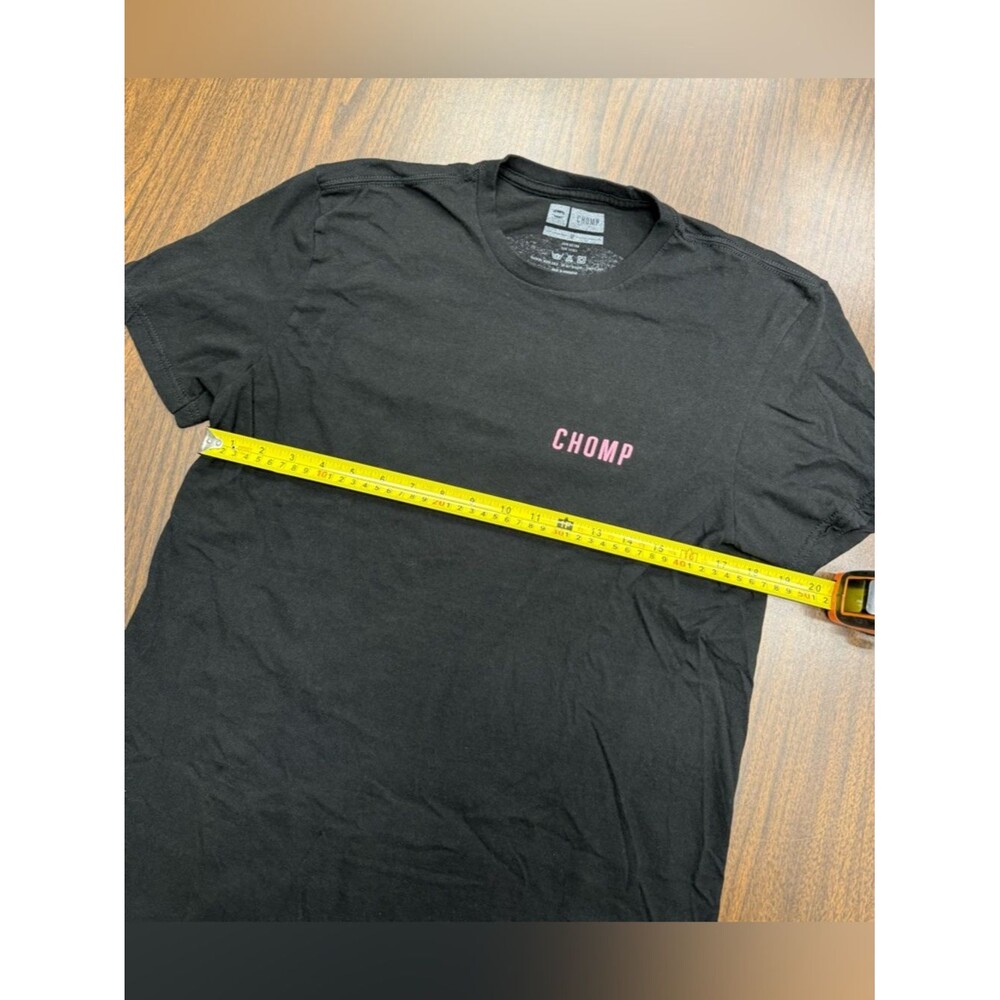 Chomp Sunset Undead Men's Black T-Shirt with Pink Graphic Mens Size Large - Picture 4 of 5